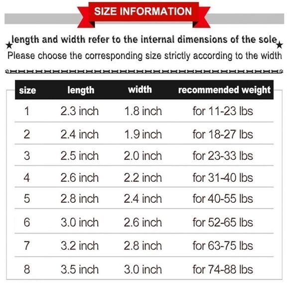 QUMY Dog Boots & Paw Protectors for Snow, Hot Pavement, Rain, Anti Slip, Black - Picture 3 of 8